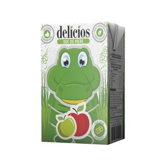 Сік яблучний TM Delicios, 200 мл