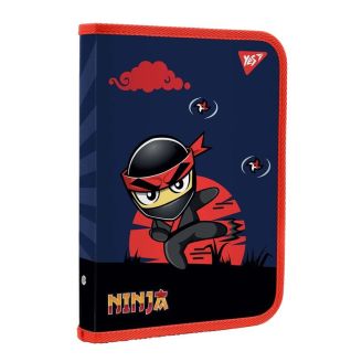 Папка для зошитів YES пласт. на блискавці В5 "Ninja" 492154