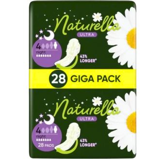 Прокладки Naturella Camomile Night Quatro для критичних днів 7кр 28шт