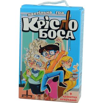 Настільна гра Strateg  Крісло боса  розважальна українською мовою (30387)