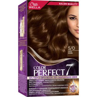Wella Color Perfect Крем-фарба для волосся 5/0 Коричневий