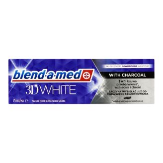 Зубна паста Blend-a-Med 3D White з Деревним вугіллям 75 мл