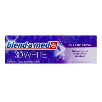 Зубна паста Blend-a-Med 3D White Класична свіжість 75 мл