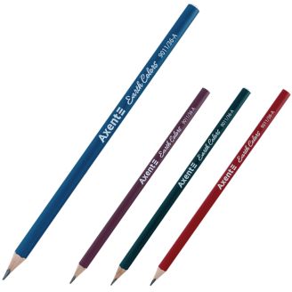 Олівець графітний Axent Earth Colors, НВ, 36 шт., туба  67643 9011-A