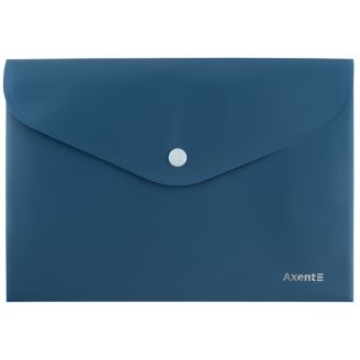 Папка на кнопці А5, Earth colors синій 67887, 1522-29-A