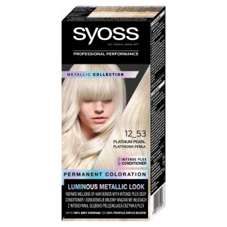 Syoss Фарба для волосся № BL 12-53 Перлинна Платина