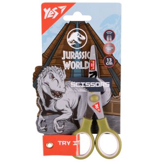 Ножиці Yes "JURASSIC WORLD" 13см, з принтом на лезі 480443