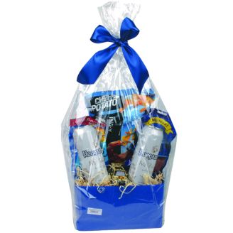 Набір подарунковий пивний Hoegaarden з/б з солоними закусками