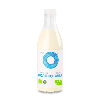 Органічне молоко 2.5% пл 900г ТМ Organik Milk