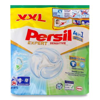 Диски для прання Persil Sensitive 34шт