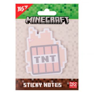 Папір з липким шаром Yes фігурний "Minecraft TNT" 40 аркушів 170397