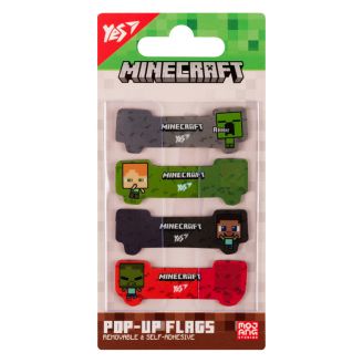 Закладки Pop-up Yes "Minecraft", пластик, 80 шт 170427