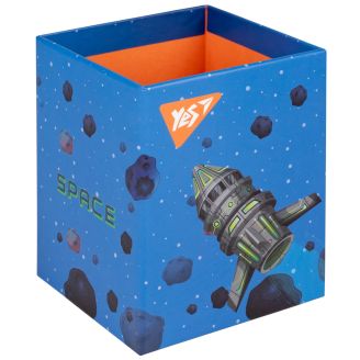 Стакан для письмового приладдя Yes "Space", картон 708218