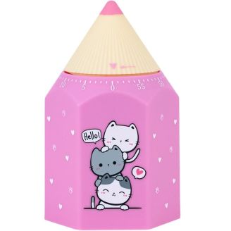 Таймер механічний Cute Cats K24-171-1, 67569