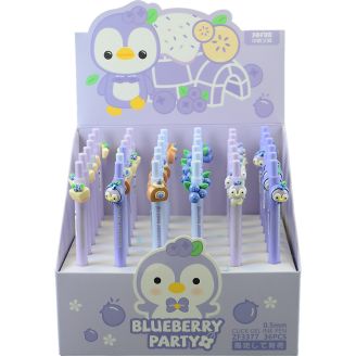 Ручка гелева "Blueberry Party" ZF3377-1