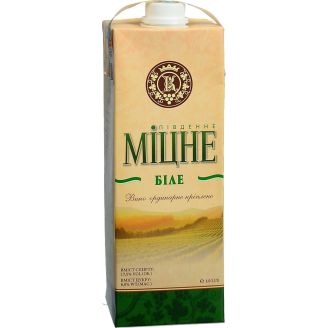 Вино Південне біле міцне 1л т/п Котовський ВЗ