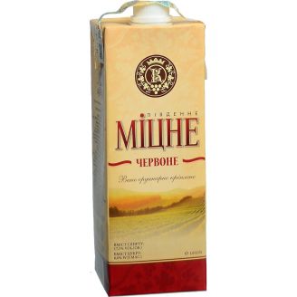 Вино Південне черв. міцне 1 л т/п Котовський ВЗ
