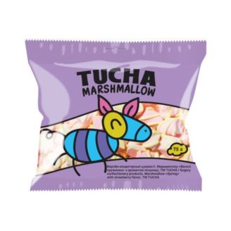 Маршмеллоу «Веселі пружинки» з ароматом полуниці 75г TUCHA