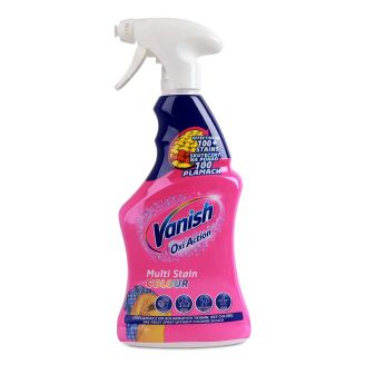 Плямовивідник Vanish Oxi Action спрей Рожевий 500 мл