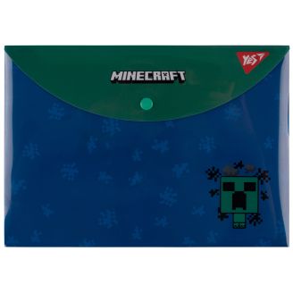 Папка-конверт Yes B5 на кнопці "Minecraft. Creeper" 492225