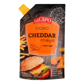 Соус Щедро "Chedder mayo" д/п 0,18