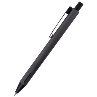 Ручка масляна автоматична Prime, корпус сірий, синя 68547, AB1103-03-02-A