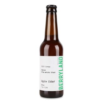 Сидр Cuve cухий 7,0-7,5 vol (% об.)  0,33 л ск/пл ТМ Berryland