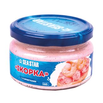  Ікорка з креветкою 160г Seastar