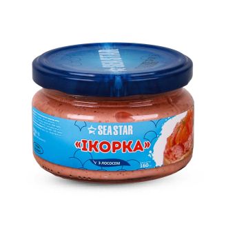 Ікорка з лососем 160г Seastar