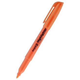 Маркер Highlighter D2503, 2-4 мм клиноп. помаранч. 35273,D2503-12