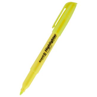 Маркер Highlighter D2503, 2-4 мм клиноп. жовтий 35271,D2503-08