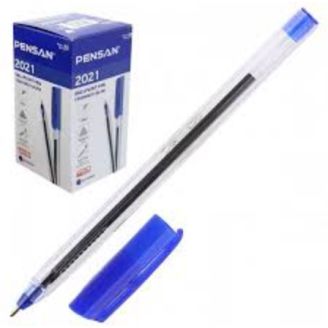 Ручка PENSAN TRIANGLE BALL POINT PEN MEDIUM синя 2021/S50
