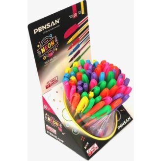 Ручка PENSAN NEON JELУ 1мм mix 2801/S60