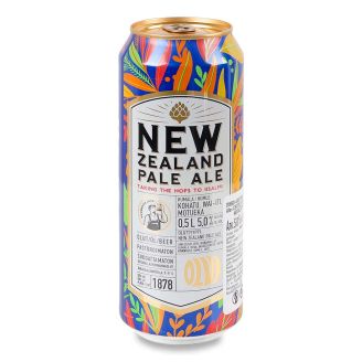 Пиво  New Zealand Pale Ale 0.5л з/б  ТМ Olvi