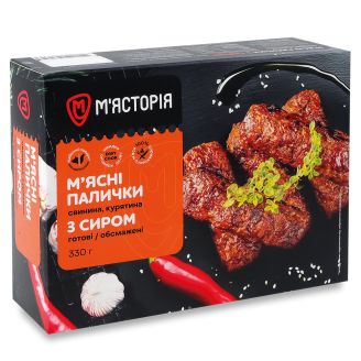 М'ясні палички з сиром ТМ "М`ясторія" 1шт
