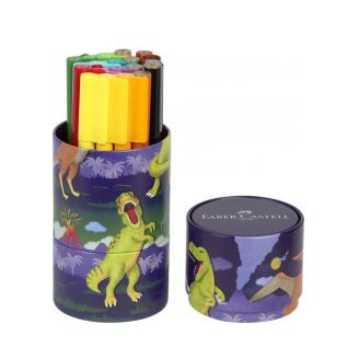 ФЛОМАСТЕРИ 20 КОЛ. CONNECTOR "DINOSAUR" 32543, 155546 