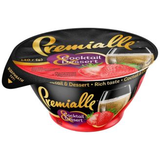 Десерт к/м Соcktail&Dessert полуниця з аром. просеко 9,1% 140г ТМ Premialle