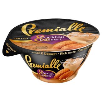 Десерт к/м Соcktail&Dessert мигдаль з аром. лікеру 9,9% 140г ТМ Premialle