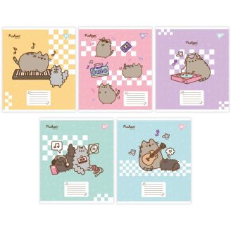Нотний зошит Yes А5/12 Pusheen in music 766260