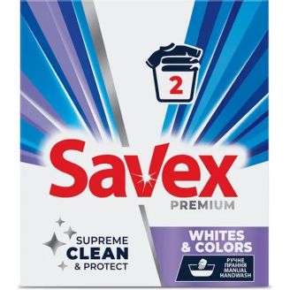 Порошок для прання Savex руч Premium White&colors 300 г
