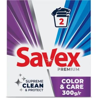 Порошок для прання Savex авт Premium Color&care 300 г