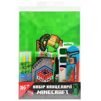 Набір канцелярії Yes "Minecraft" 8 предметів 450142