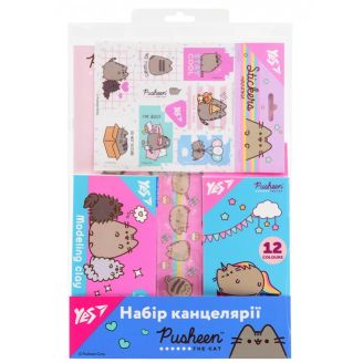 Набір канцелярії Yes "Pusheen" 5 предметів 450143