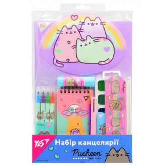 Набір канцелярії Yes "Pusheen" 8 предметів 450141