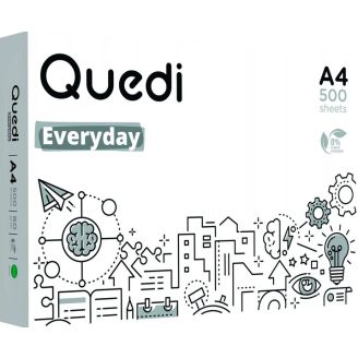Папір A4 500арк 80г QUEDI EVERYDAY COPIER Клас В, 771459062