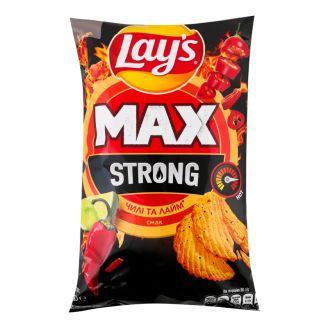 Чіпси Чілі-лайм Lays MAX Strong 95г