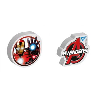 Ластик фігурний YES "Avengers", 2 диз. мікс 560517