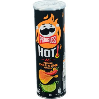 Чіпси Pringles Flame HOT Mexican Chilli & Lime 165г