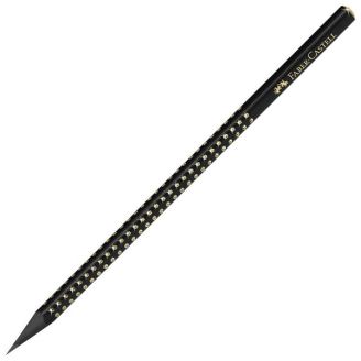 ОЛІВЕЦЬ ЧОРНОГРАФІТНИЙ GRIP SPARKLE MIDNIGHT GOLD TРИГРАННИЙ 118278, 32780