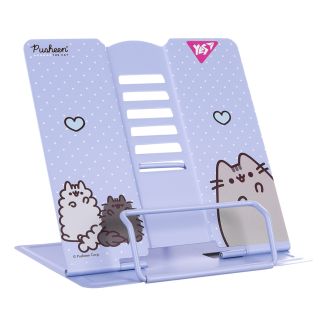 Підставка для книг Yes "Pusheen", метал, фіолетова 470523